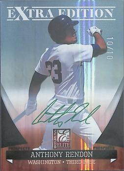 2011 Donruss Elite Extra Edition - Prospects Signature Green Ink #P-2 Anthony Rendon Front