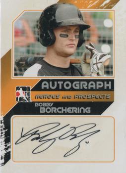 2011 In The Game Heroes & Prospects - Close Up Autographs Silver #A-BBO2 Bobby Borchering Front