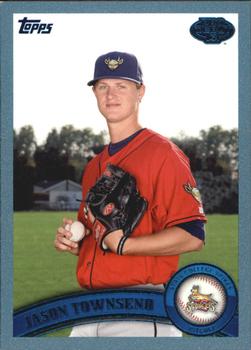 2011 Topps Pro Debut - Blue #28 Jason Townsend Front