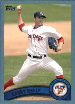2011 Topps Pro Debut - Blue #67 Casey Kelly Front