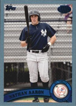 2011 Topps Pro Debut - Blue #157 Nathan Aron Front