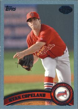 2011 Topps Pro Debut - Blue #328 Ryan Copeland Front
