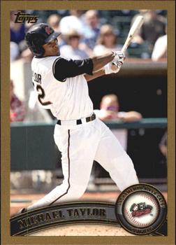 2011 Topps Pro Debut - Gold #52 Michael Taylor Front