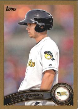 2011 Topps Pro Debut - Gold #283 Chris Owings Front