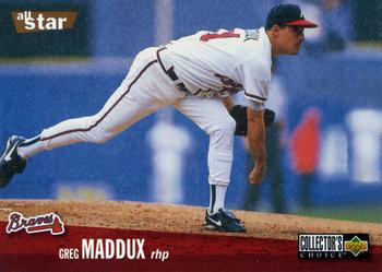 1996 Collector's Choice #40 Greg Maddux Front
