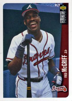 1996 Collector's Choice #45 Fred McGriff Front