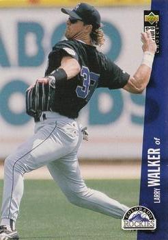 1996 Collector's Choice #540 Larry Walker Front