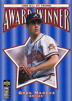 1996 Collector's Choice #709 Greg Maddux Front