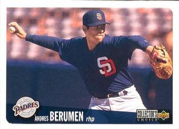 1996 Collector's Choice #293 Andres Berumen Front