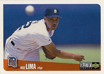1996 Collector's Choice #547 Jose Lima Front