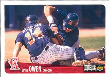 1996 Collector's Choice #74 Spike Owen Front