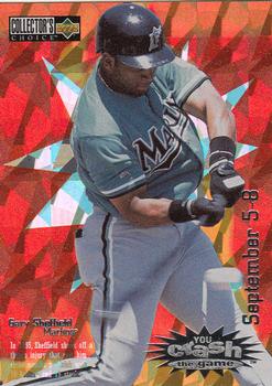 1996 Collector's Choice - You Crash the Game #CG18 Gary Sheffield Front