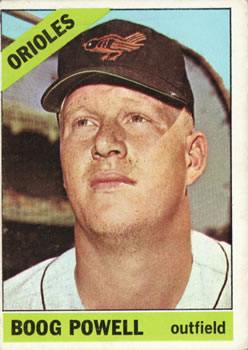 1966 Topps #167 Boog Powell Front