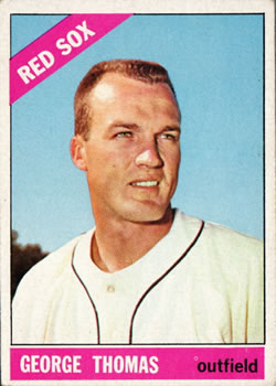 1966 Topps #277 George Thomas Front