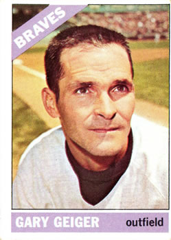 1966 Topps #286 Gary Geiger Front