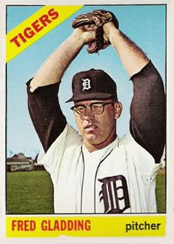 1966 Topps #337 Fred Gladding Front