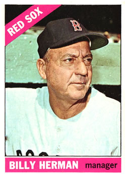 1966 Topps #37 Billy Herman Front