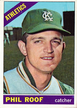 1966 Topps #382 Phil Roof Front