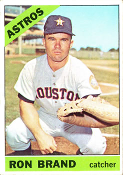 1966 Topps #394 Ron Brand Front