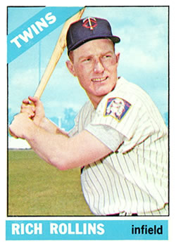 1966 Topps #473 Rich Rollins Front