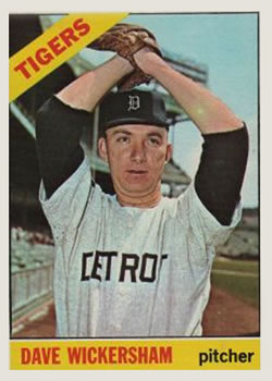 1966 Topps #58 Dave Wickersham Front