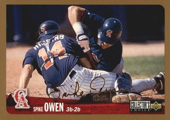 1996 Collector's Choice - Gold Signature #74 Spike Owen Front