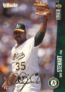 1996 Collector's Choice - Gold Signature #246 Dave Stewart Front