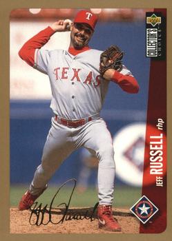 1996 Collector's Choice - Gold Signature #344 Jeff Russell Front