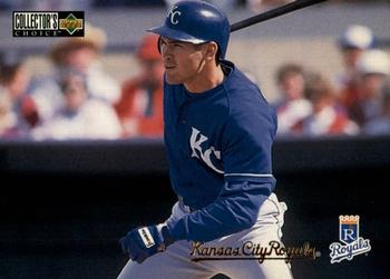1996 Collector's Choice - Gold Signature #411 Royals Checklist Front