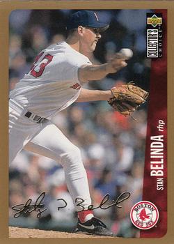 1996 Collector's Choice - Gold Signature #477 Stan Belinda Front
