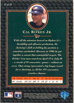 1996 Collector's Choice - Ripken Collection #12 Cal Ripken Jr. Back