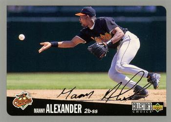 1996 Collector's Choice - Silver Signature #53 Manny Alexander Front