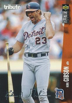 1996 Collector's Choice - Silver Signature #142 Kirk Gibson Front