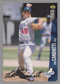 1996 Collector's Choice - Silver Signature #179 Tom Candiotti Front