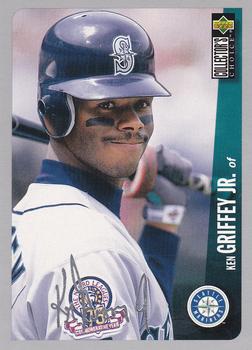 1996 Collector's Choice - Silver Signature #310 Ken Griffey Jr. Front
