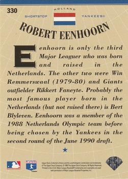 1996 Collector's Choice - Silver Signature #330 Robert Eenhoorn Back