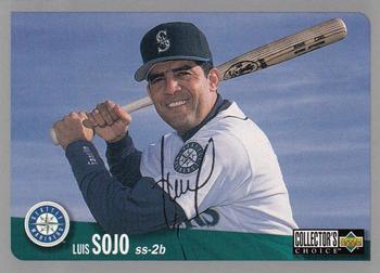 1996 Collector's Choice - Silver Signature #728 Luis Sojo Front