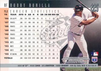 1996 Donruss #225 Bobby Bonilla Back