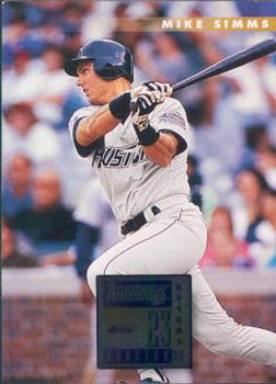 1996 Donruss #499 Mike Simms Front