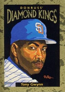 1996 Donruss - Diamond Kings #DK-9 Tony Gwynn Front