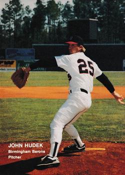 1990 Best #296 John Hudek Front