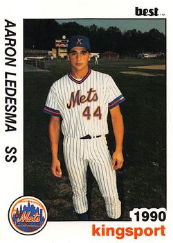 1990 Best Kingsport Mets #1 Aaron Ledesma  Front