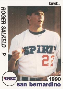 1990 Best San Bernardino Spirit #1 Roger Salkeld  Front