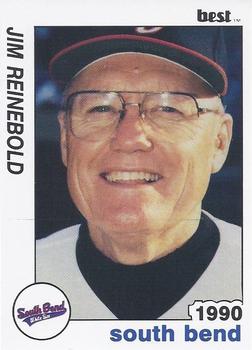 1990 Best South Bend White Sox #29 Jim Reinebold Front