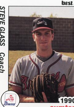1990 Best Sumter Braves #29 Steve Glass Front