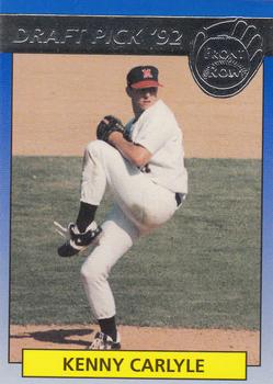 1992 Front Row Draft Picks - Silver #6 Ken Carlyle Front