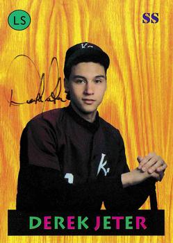 1992 Little Sun High School Prospects - Autographs #NNO Derek Jeter Front