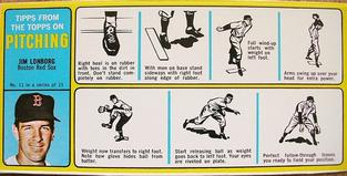 1968 Bazooka Tipps from the Topps #11 Jim Lonborg Front
