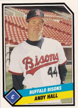 1989 CMC Buffalo Bisons #10 Andy Hall  Front