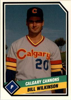 1989 CMC Calgary Cannons #6 Bill Wilkinson  Front